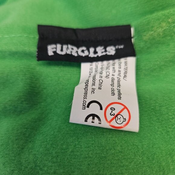 Furgles Blue Green Monster Alien Plush CD Holder 2004 Computer Expressions - Picture 3 of 5